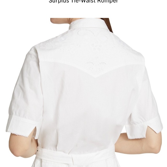 Rag &bone withe surplus romper - Picture 4 of 7